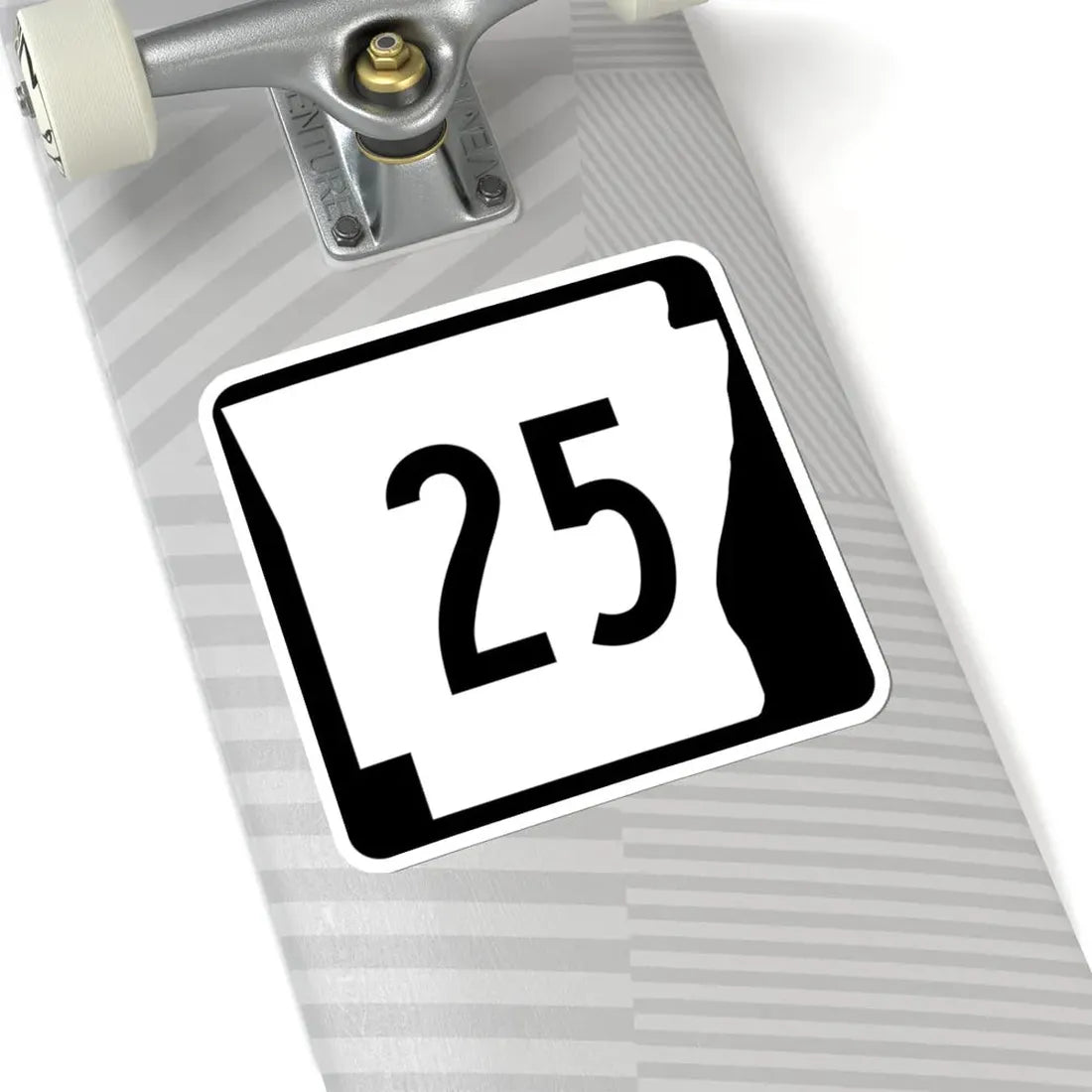 Arkansas 25 (Arkansas) (Road Sign) STICKER Vinyl Kiss-Cut Decal - The Sticker Space