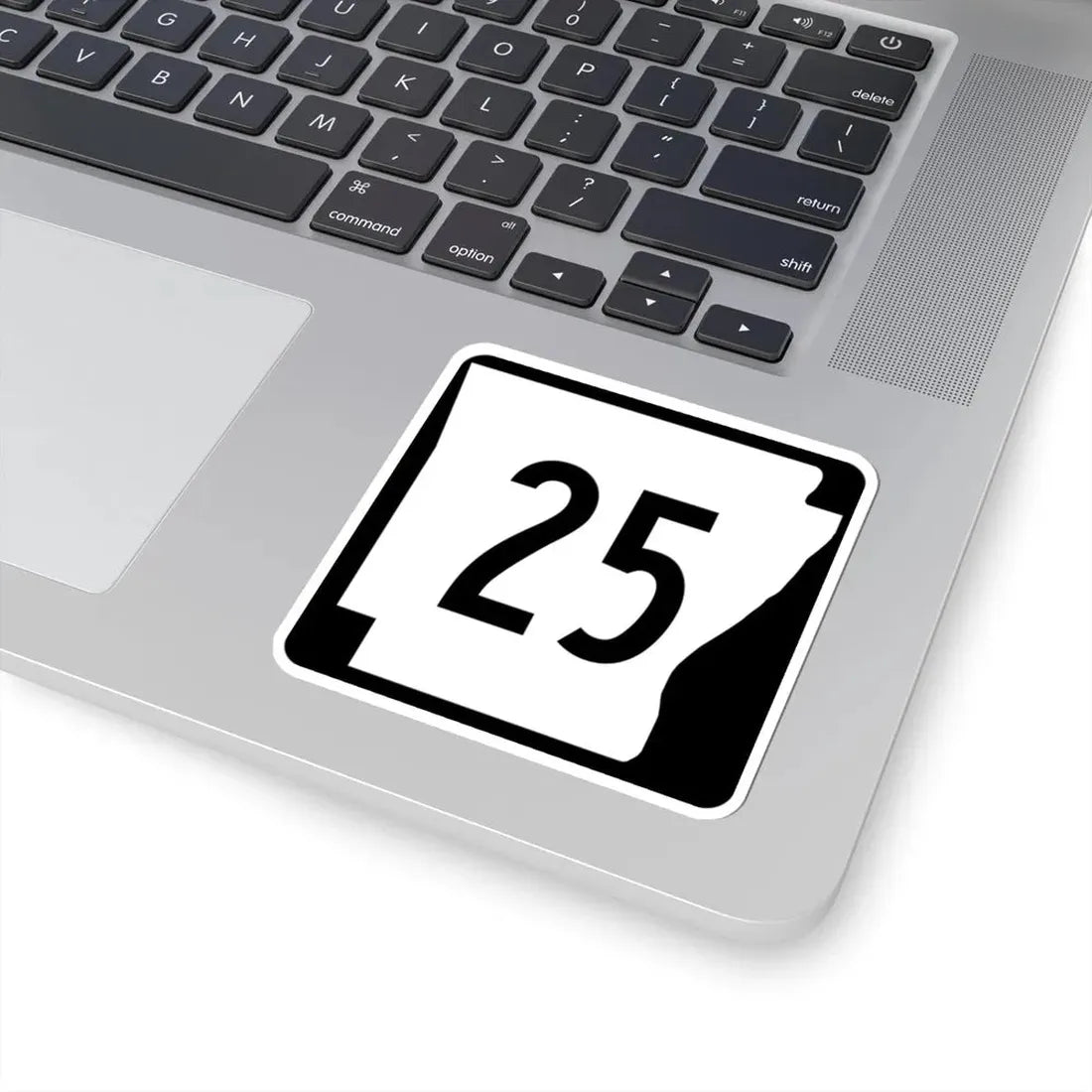 Arkansas 25 (Arkansas) (Road Sign) STICKER Vinyl Kiss-Cut Decal - The Sticker Space
