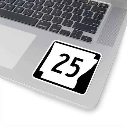 Arkansas 25 (Arkansas) (Road Sign) STICKER Vinyl Kiss-Cut Decal - The Sticker Space