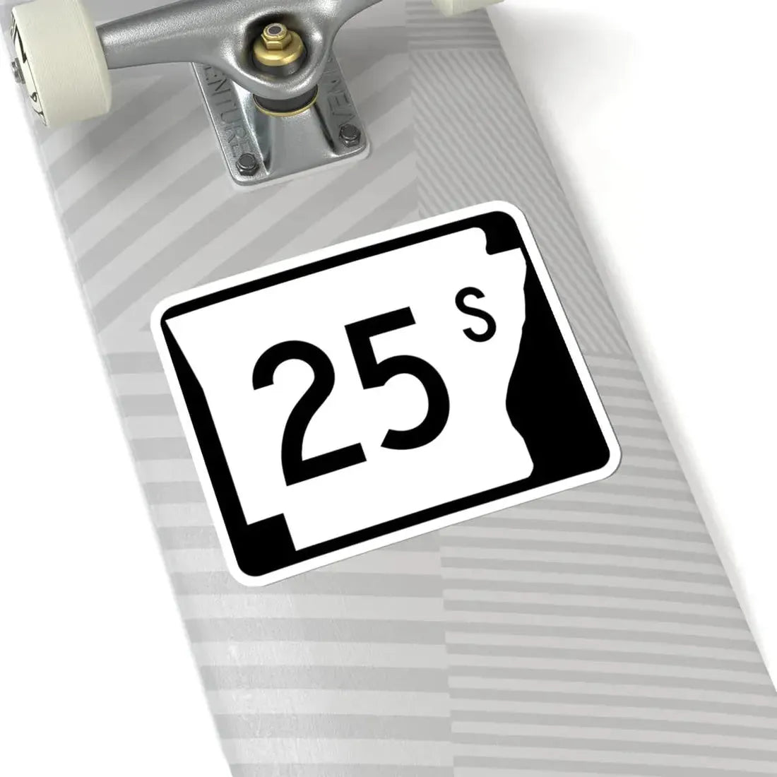 Arkansas 25S (Arkansas) (Road Sign) STICKER Vinyl Kiss-Cut Decal - The Sticker Space
