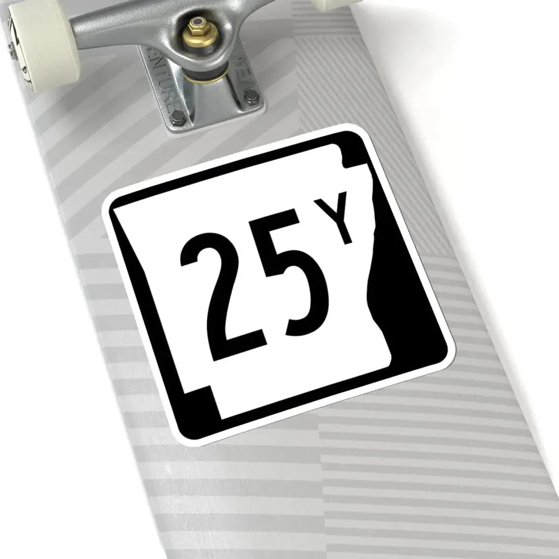 Arkansas 25Y (Arkansas) (Road Sign) STICKER Vinyl Kiss-Cut Decal - The Sticker Space