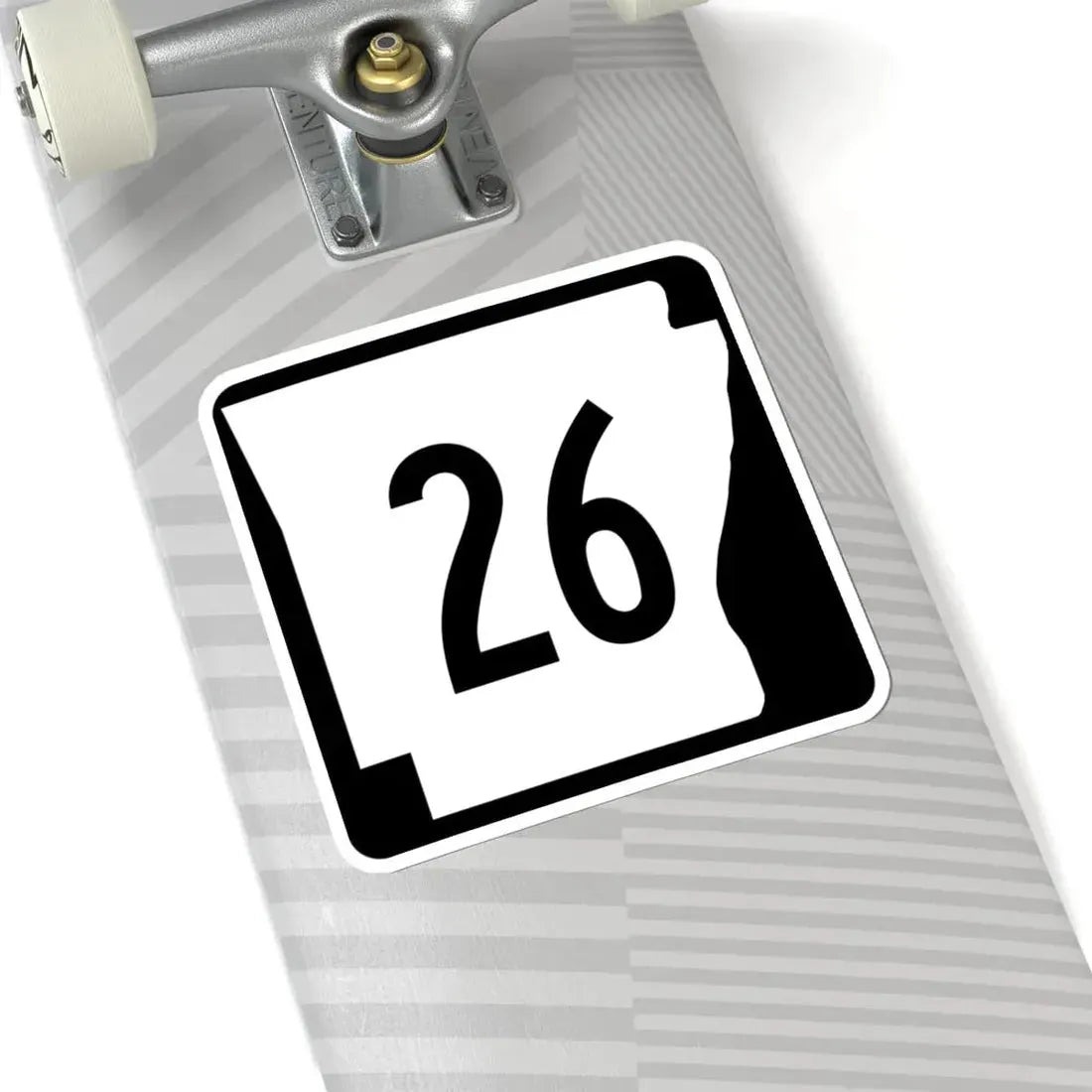Arkansas 26 (Arkansas) (Road Sign) STICKER Vinyl Kiss-Cut Decal - The Sticker Space