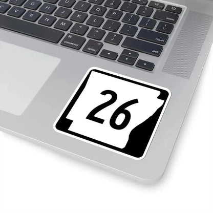 Arkansas 26 (Arkansas) (Road Sign) STICKER Vinyl Kiss-Cut Decal - The Sticker Space