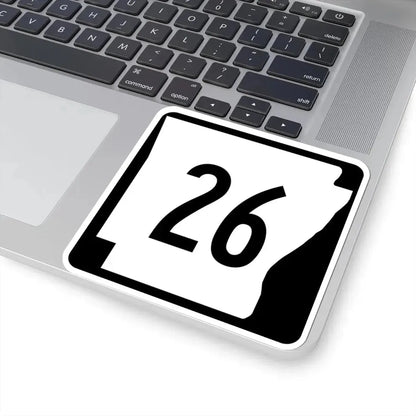 Arkansas 26 (Arkansas) (Road Sign) STICKER Vinyl Kiss-Cut Decal - The Sticker Space