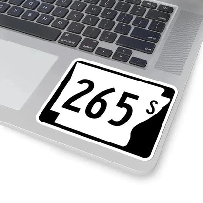 Arkansas 265S (Arkansas) (Road Sign) STICKER Vinyl Kiss-Cut Decal - The Sticker Space