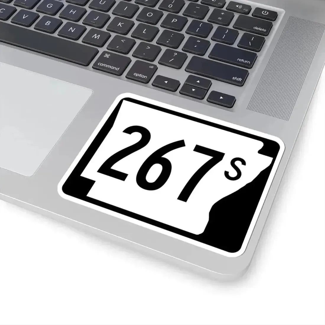 Arkansas 267S (Arkansas) (Road Sign) STICKER Vinyl Kiss-Cut Decal - The Sticker Space