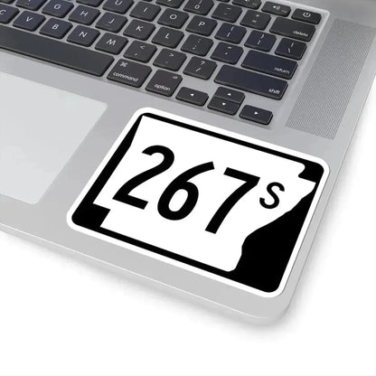 Arkansas 267S (Arkansas) (Road Sign) STICKER Vinyl Kiss-Cut Decal - The Sticker Space