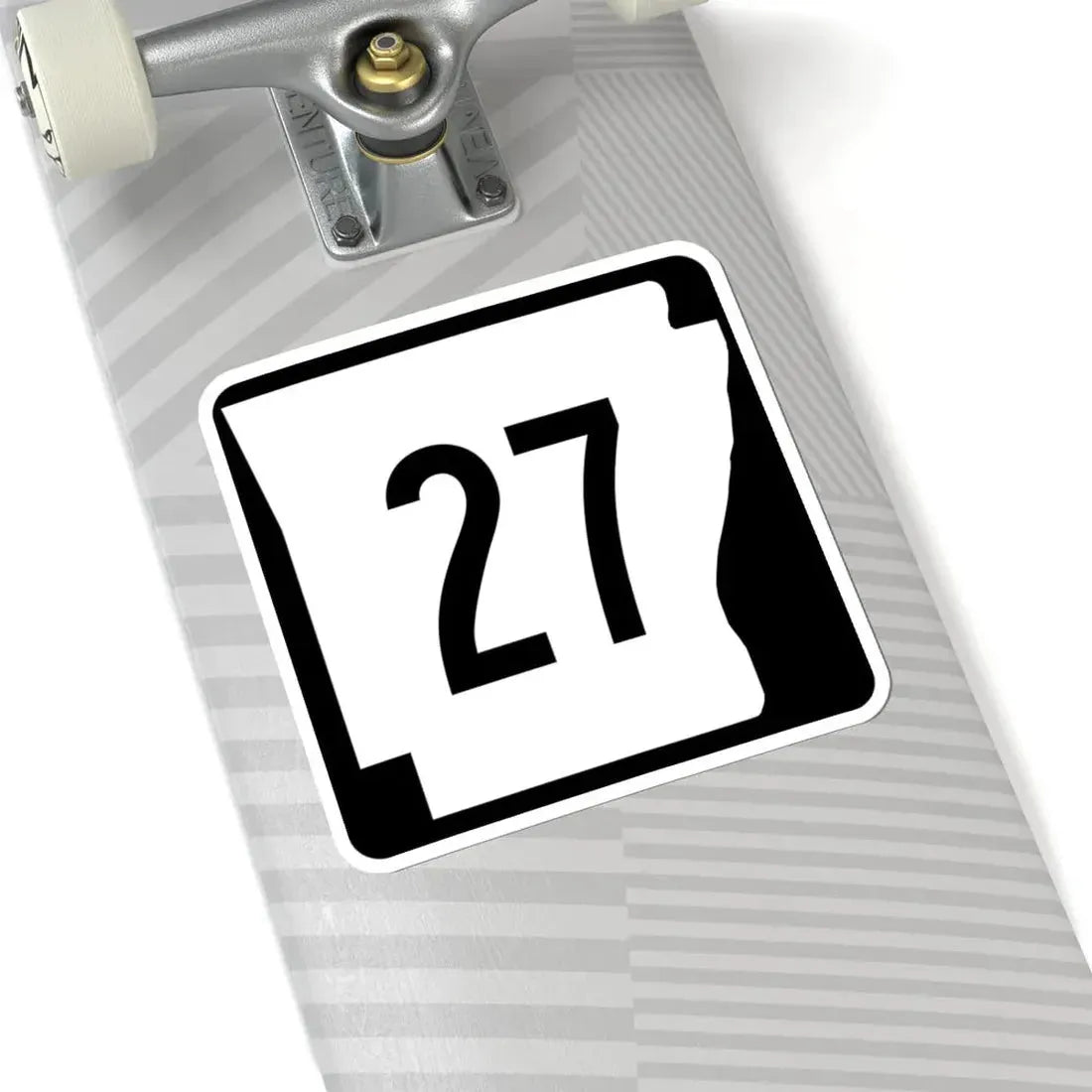 Arkansas 27 (Arkansas) (Road Sign) STICKER Vinyl Kiss-Cut Decal - The Sticker Space