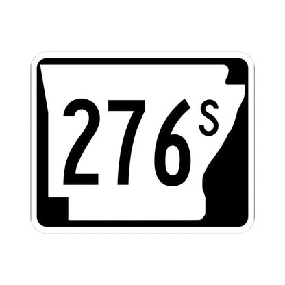 Arkansas 276S (Arkansas) (Road Sign) STICKER Vinyl Kiss-Cut Decal 3 Inch White - The Sticker Space