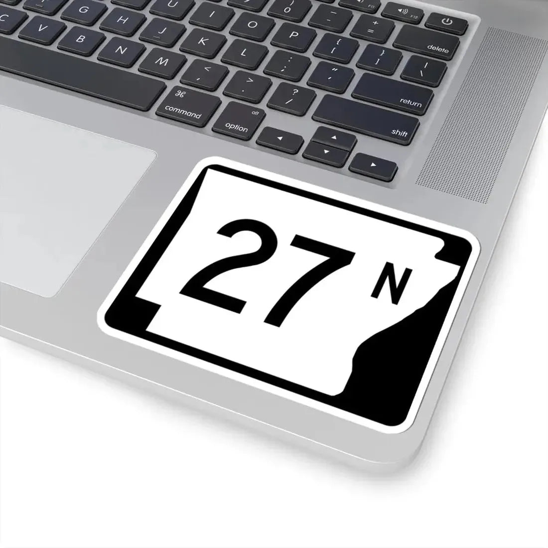 Arkansas 27N (Arkansas) (Road Sign) STICKER Vinyl Kiss-Cut Decal - The Sticker Space