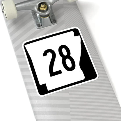 Arkansas 28 (Arkansas) (Road Sign) STICKER Vinyl Kiss-Cut Decal - The Sticker Space