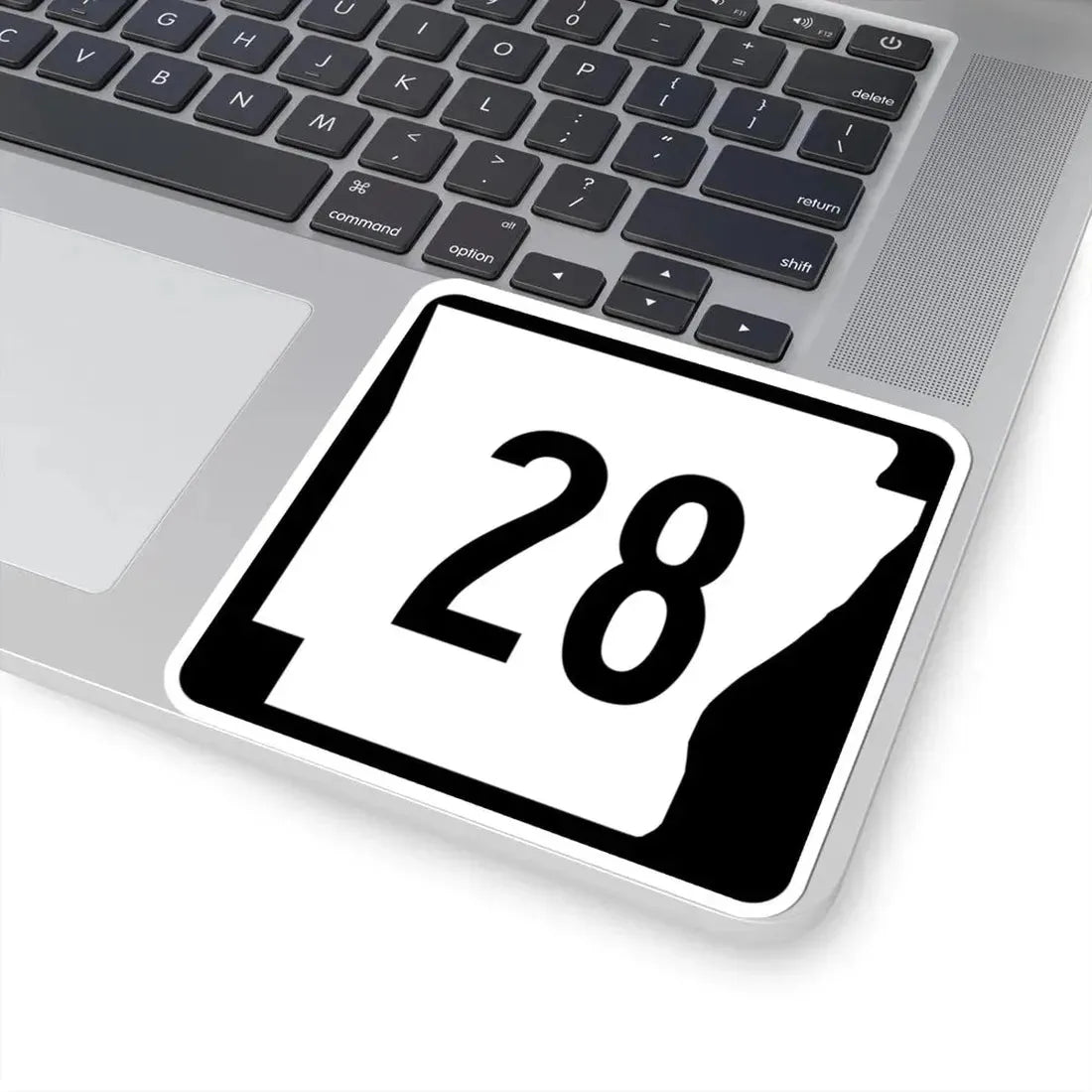 Arkansas 28 (Arkansas) (Road Sign) STICKER Vinyl Kiss-Cut Decal - The Sticker Space