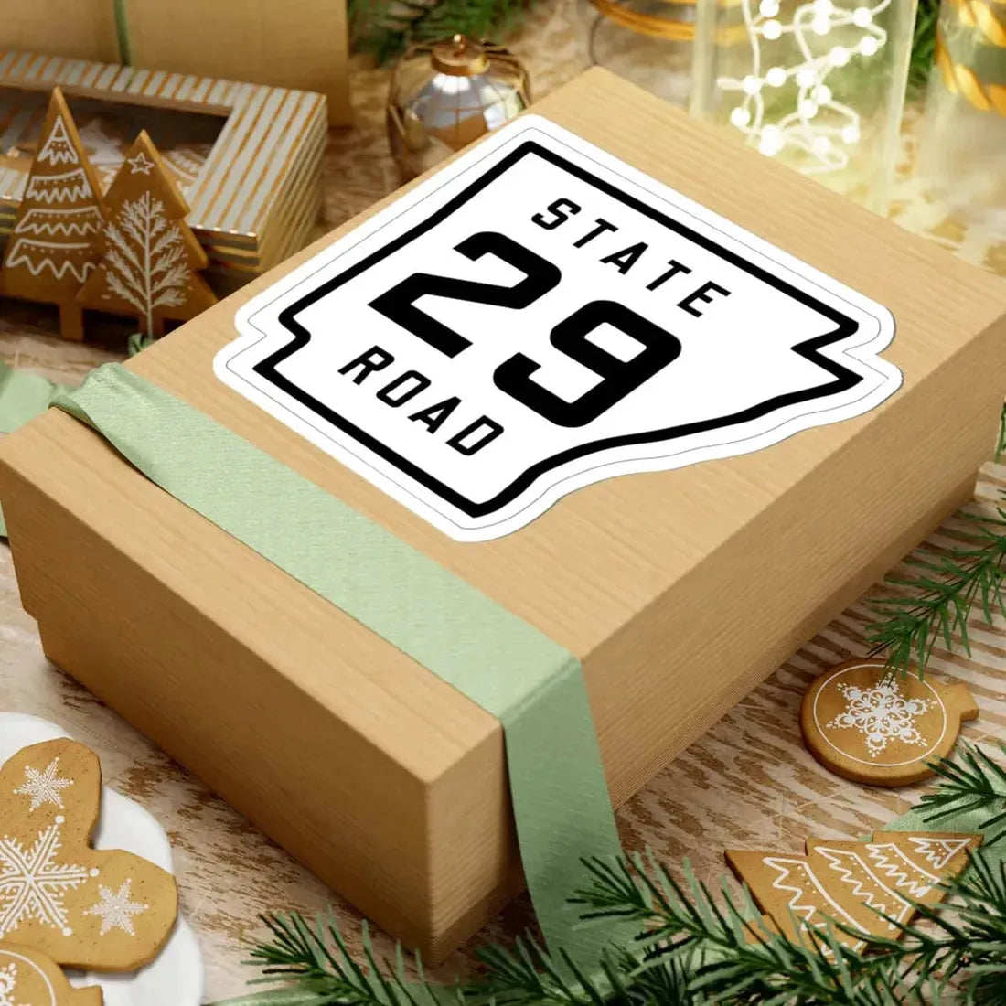 Arkansas 29 1926 (Arkansas) (Road Sign) STICKER Vinyl Kiss-Cut Decal - The Sticker Space