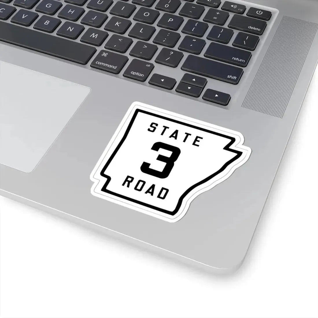 Arkansas 3 1926 (Arkansas) (Road Sign) STICKER Vinyl Kiss-Cut Decal - The Sticker Space