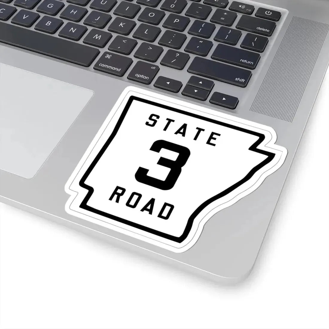 Arkansas 3 1926 (Arkansas) (Road Sign) STICKER Vinyl Kiss-Cut Decal - The Sticker Space