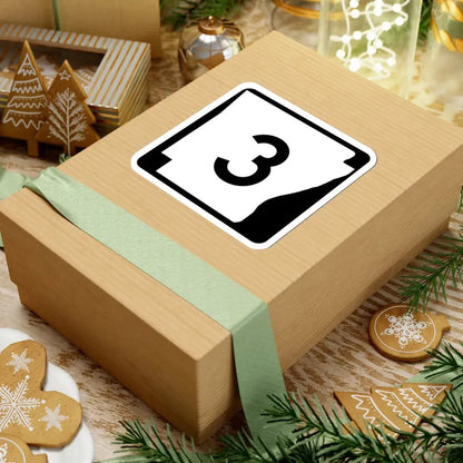 Arkansas 3 (Arkansas) (Road Sign) STICKER Vinyl Kiss-Cut Decal - The Sticker Space