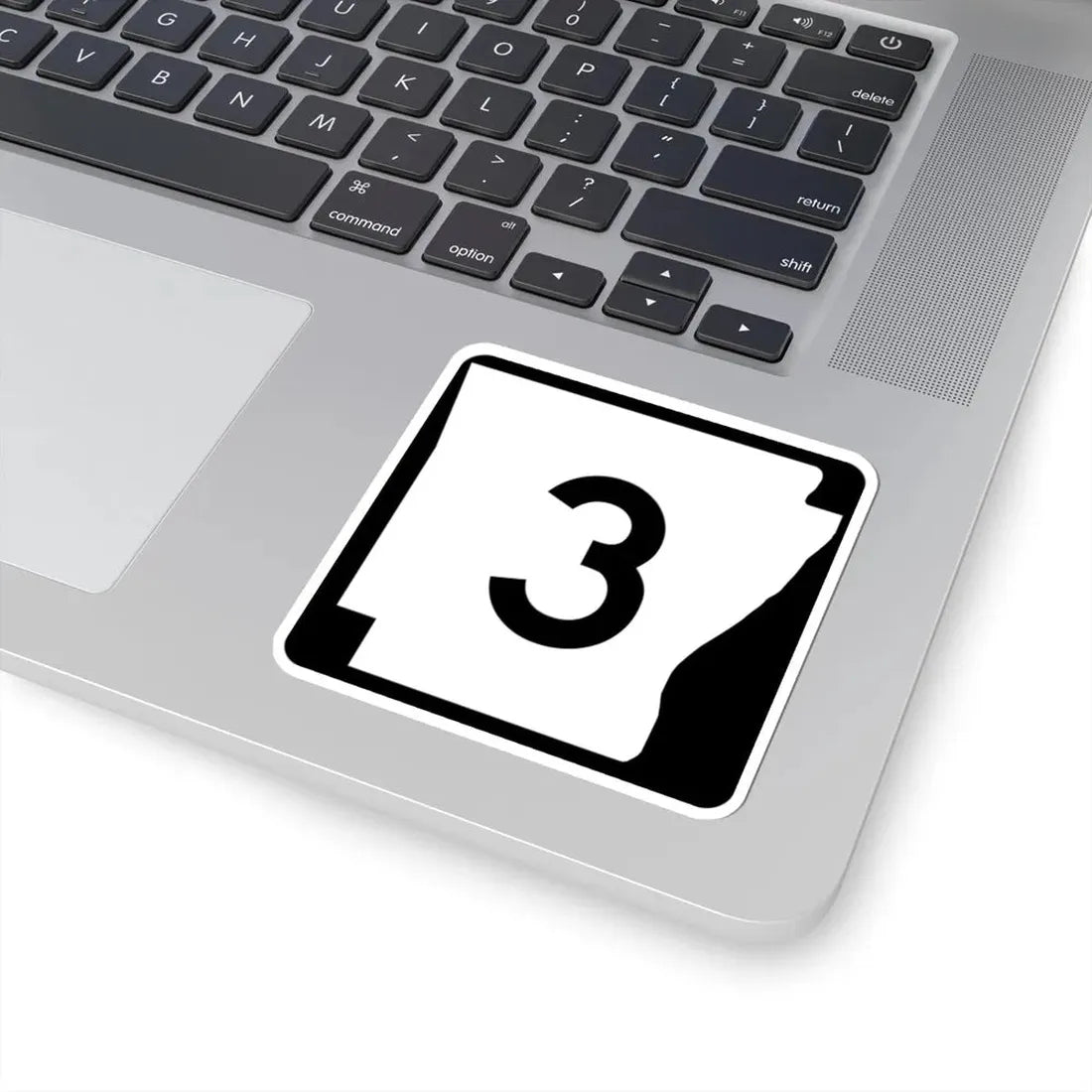 Arkansas 3 (Arkansas) (Road Sign) STICKER Vinyl Kiss-Cut Decal - The Sticker Space