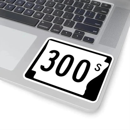 Arkansas 300S (Arkansas) (Road Sign) STICKER Vinyl Kiss-Cut Decal - The Sticker Space