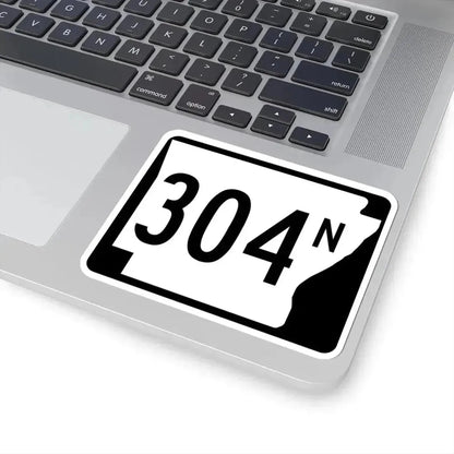 Arkansas 304N (Arkansas) (Road Sign) STICKER Vinyl Kiss-Cut Decal - The Sticker Space