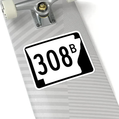 Arkansas 308B (Arkansas) (Road Sign) STICKER Vinyl Kiss-Cut Decal - The Sticker Space