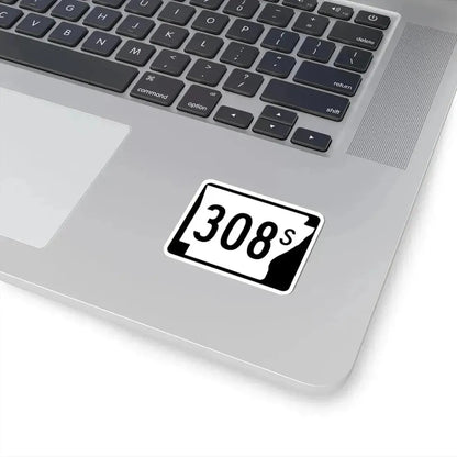 Arkansas 308S (Arkansas) (Road Sign) STICKER Vinyl Kiss-Cut Decal - The Sticker Space