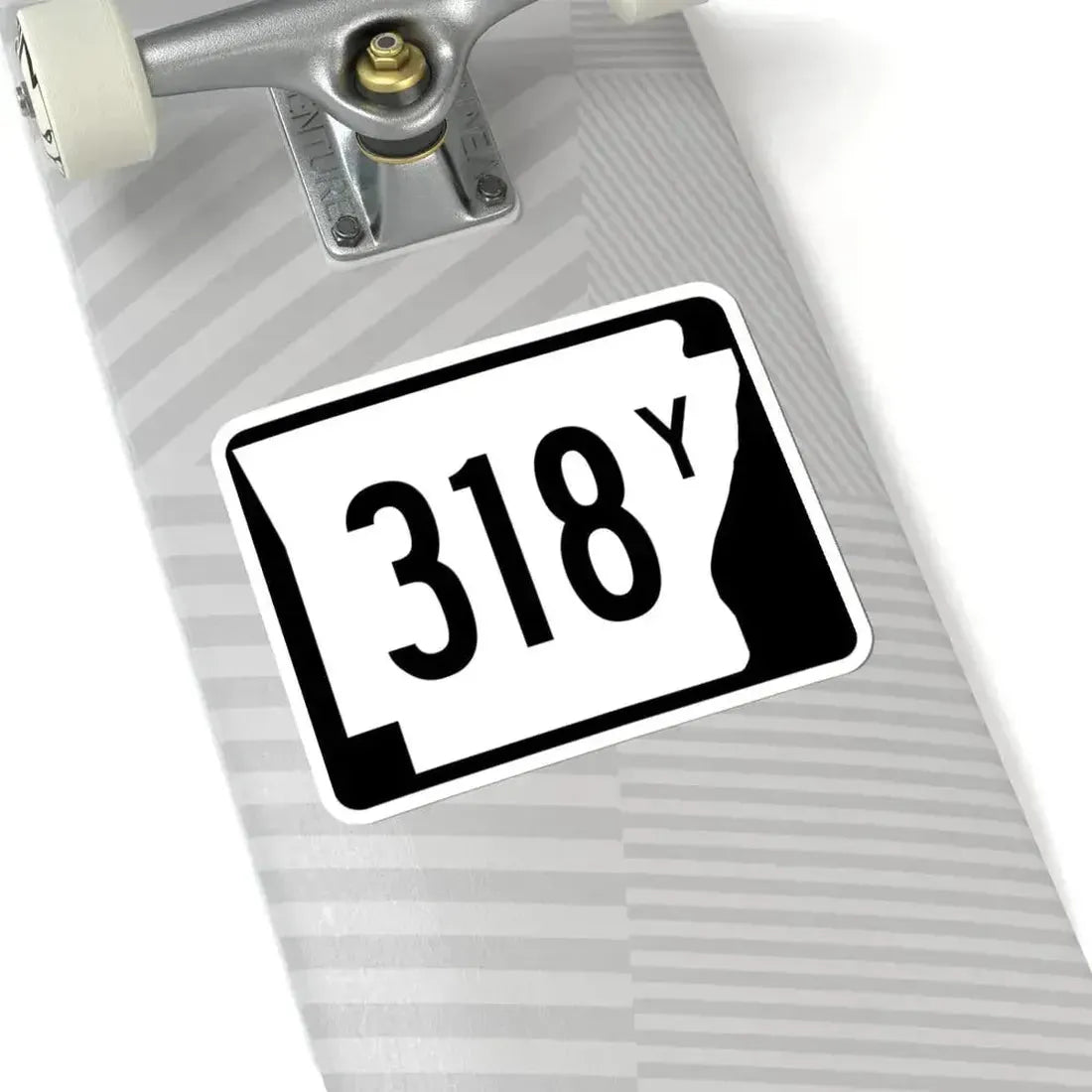 Arkansas 318Y (Arkansas) (Road Sign) STICKER Vinyl Kiss-Cut Decal - The Sticker Space