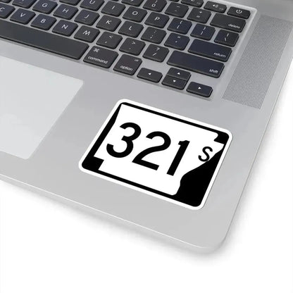 Arkansas 321S (Arkansas) (Road Sign) STICKER Vinyl Kiss-Cut Decal - The Sticker Space