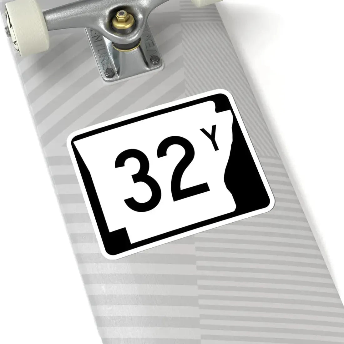 Arkansas 32Y (Arkansas) (Road Sign) STICKER Vinyl Kiss-Cut Decal - The Sticker Space