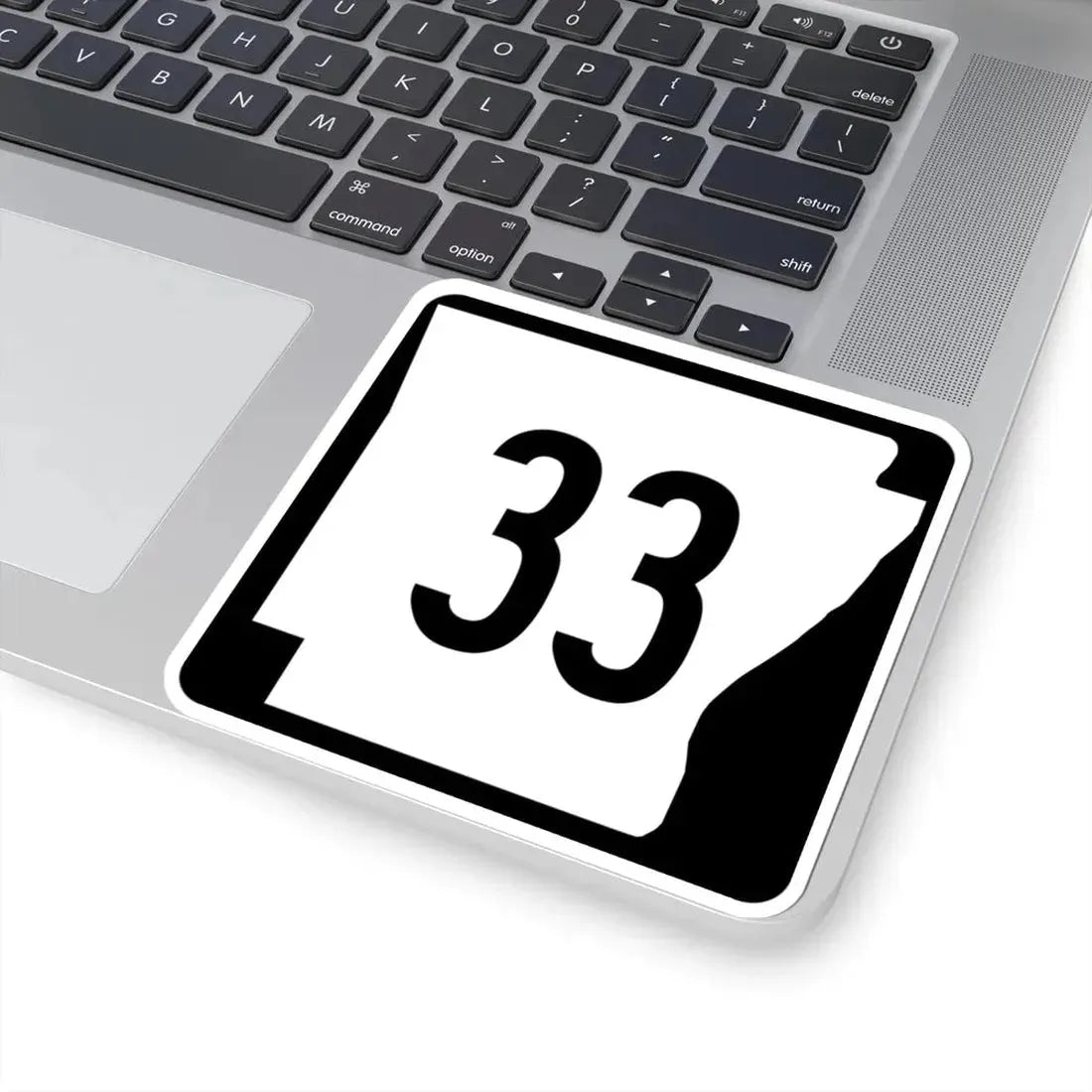 Arkansas 33 (Arkansas) (Road Sign) STICKER Vinyl Kiss-Cut Decal - The Sticker Space