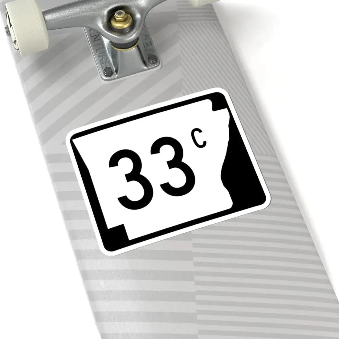 Arkansas 33C (Arkansas) (Road Sign) STICKER Vinyl Kiss-Cut Decal - The Sticker Space