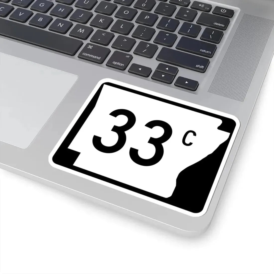 Arkansas 33C (Arkansas) (Road Sign) STICKER Vinyl Kiss-Cut Decal - The Sticker Space