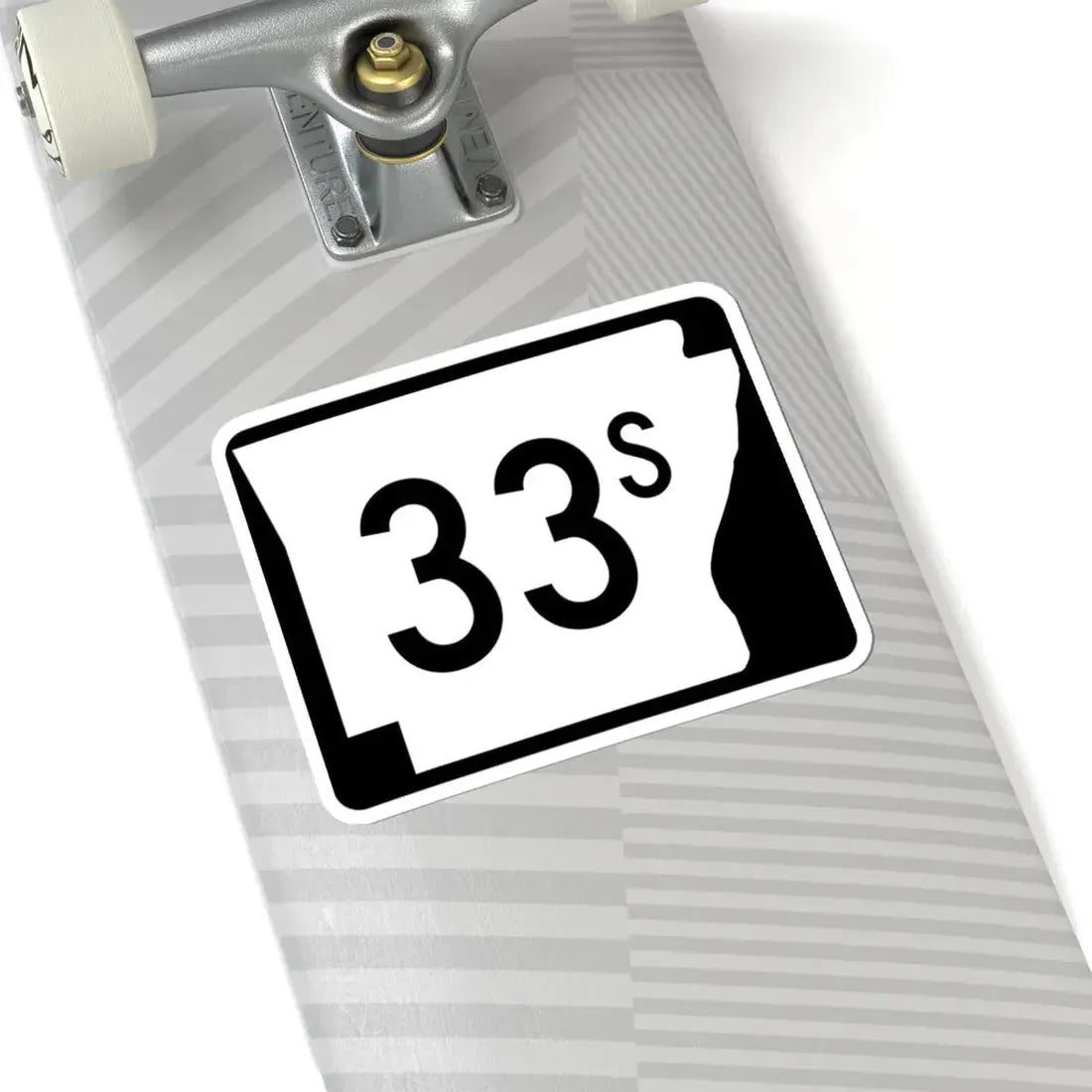 Arkansas 33S (Arkansas) (Road Sign) STICKER Vinyl Kiss-Cut Decal - The Sticker Space