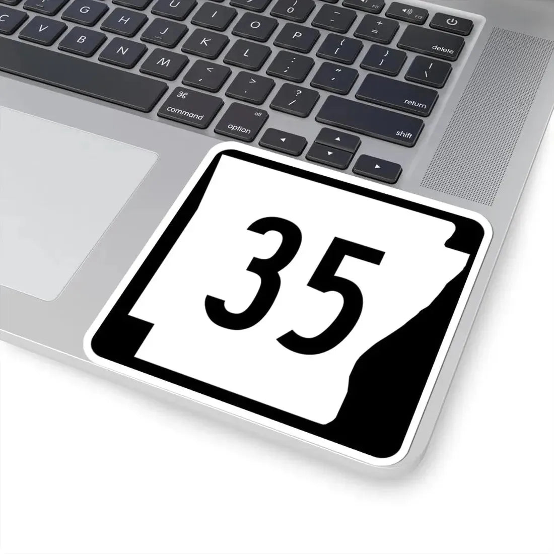 Arkansas 35 (Arkansas) (Road Sign) STICKER Vinyl Kiss-Cut Decal - The Sticker Space