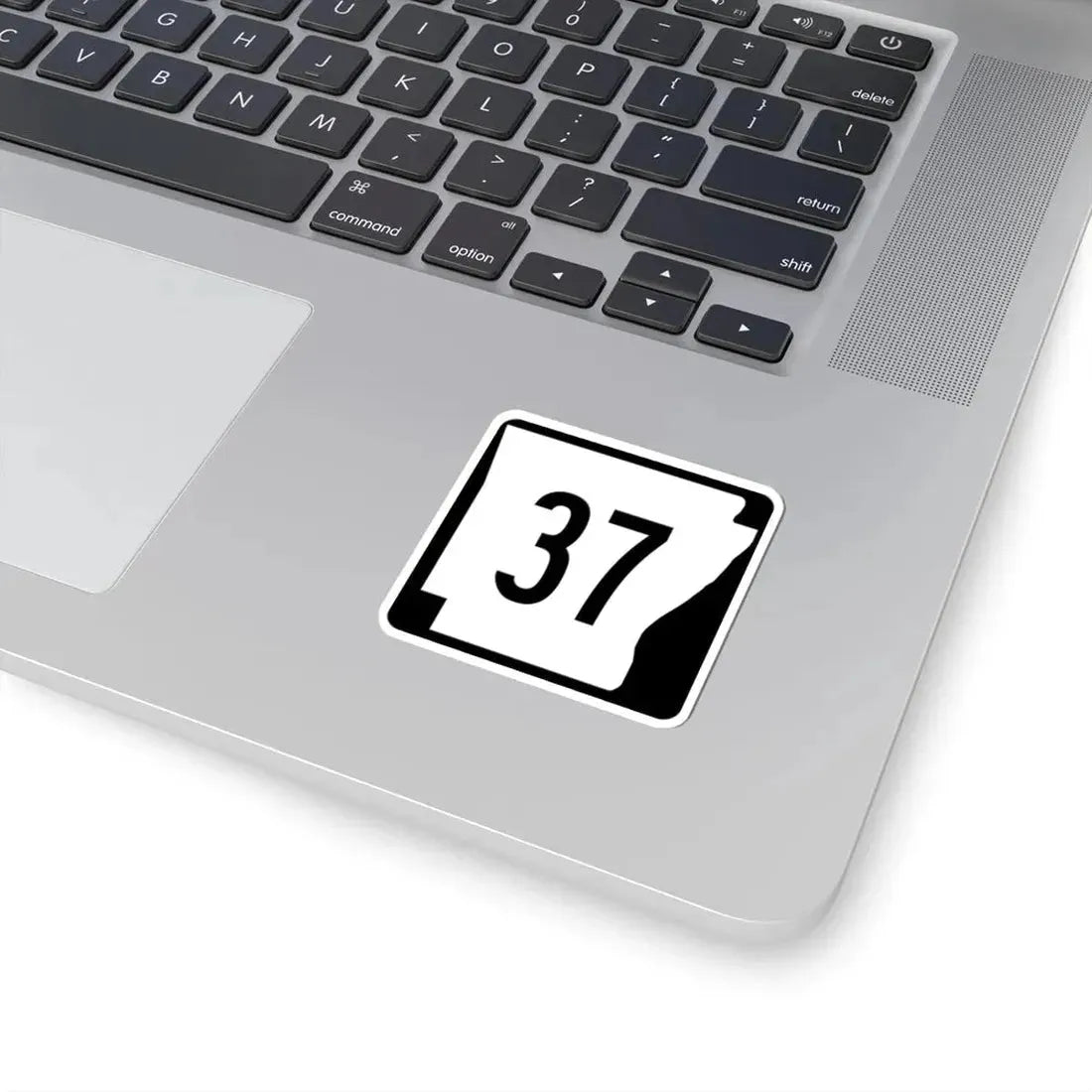 Arkansas 37 (Arkansas) (Road Sign) STICKER Vinyl Kiss-Cut Decal - The Sticker Space