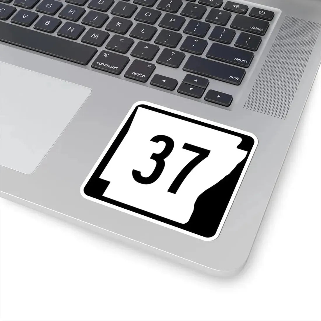 Arkansas 37 (Arkansas) (Road Sign) STICKER Vinyl Kiss-Cut Decal - The Sticker Space
