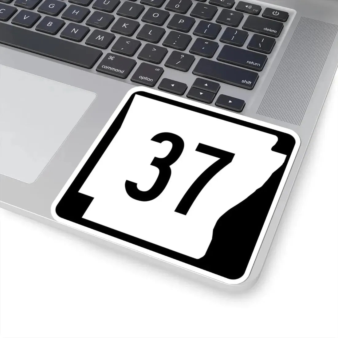 Arkansas 37 (Arkansas) (Road Sign) STICKER Vinyl Kiss-Cut Decal - The Sticker Space