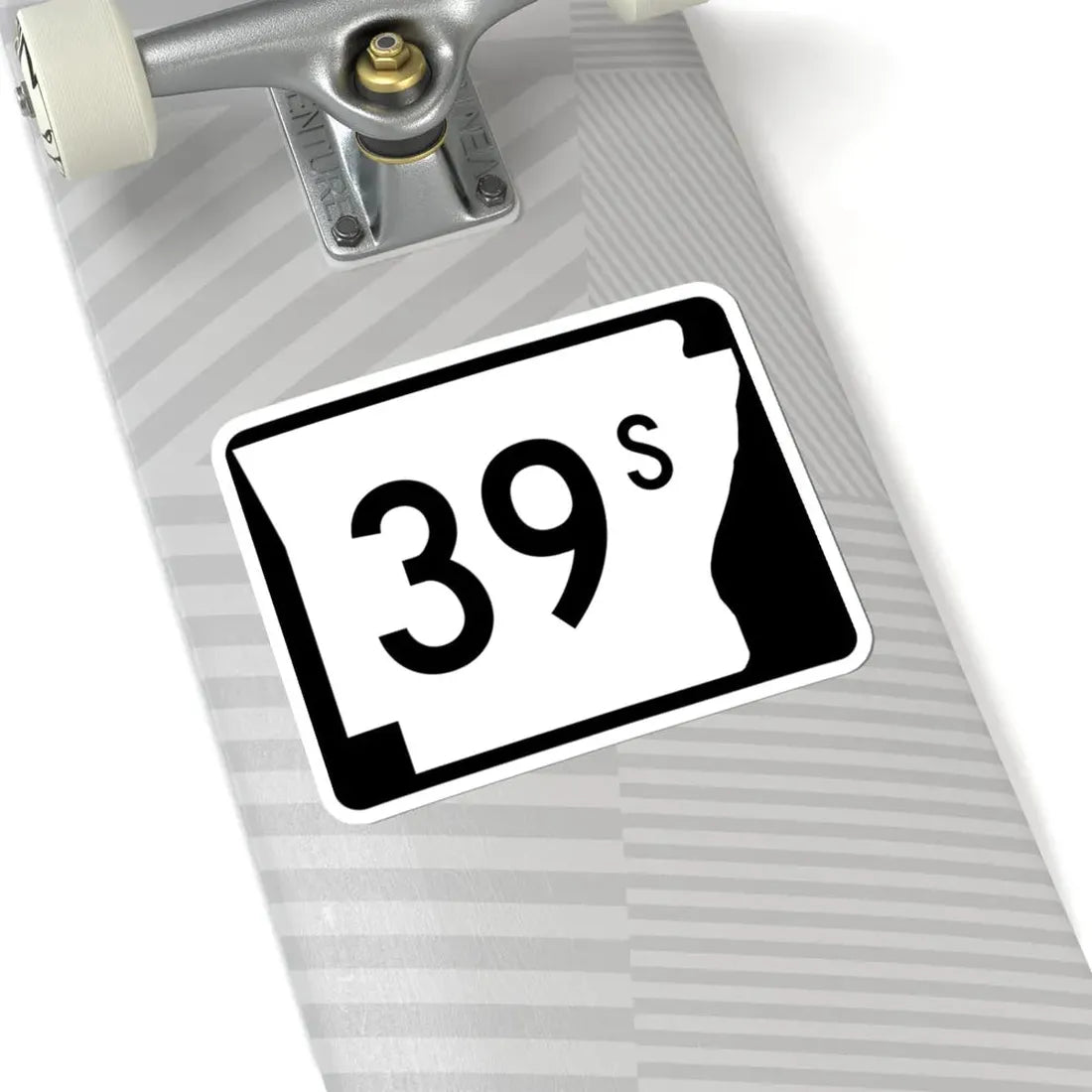 Arkansas 39S (Arkansas) (Road Sign) STICKER Vinyl Kiss-Cut Decal - The Sticker Space