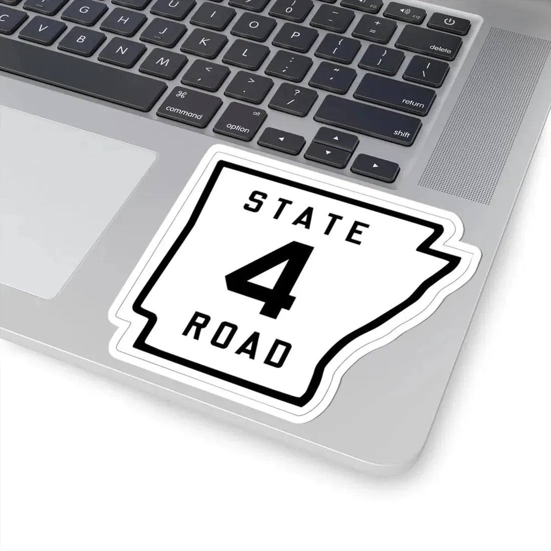 Arkansas 4 1926 (Arkansas) (Road Sign) STICKER Vinyl Kiss-Cut Decal - The Sticker Space