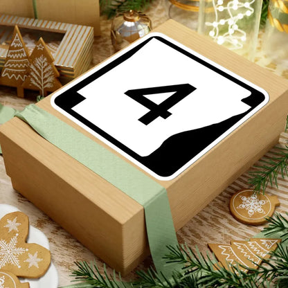 Arkansas 4 (Arkansas) (Road Sign) STICKER Vinyl Kiss-Cut Decal - The Sticker Space