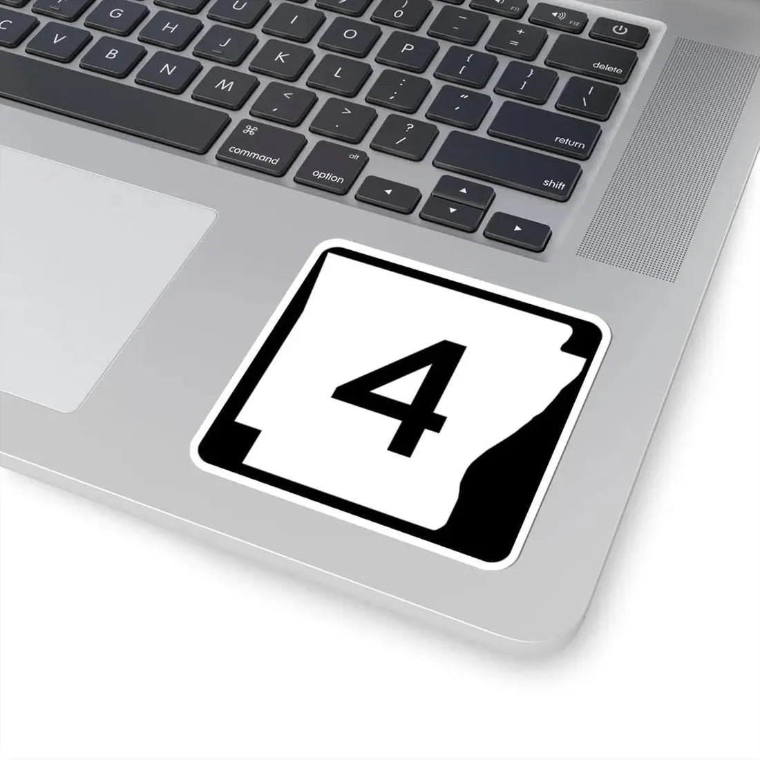 Arkansas 4 (Arkansas) (Road Sign) STICKER Vinyl Kiss-Cut Decal - The Sticker Space