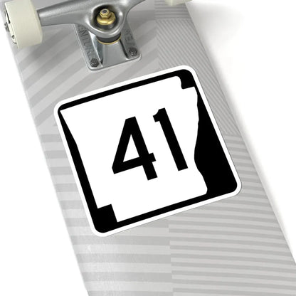 Arkansas 41 (Arkansas) (Road Sign) STICKER Vinyl Kiss-Cut Decal - The Sticker Space