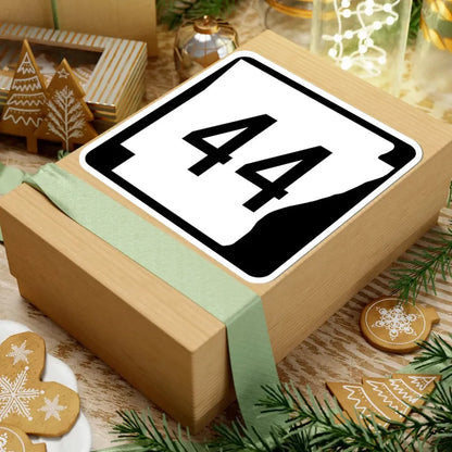 Arkansas 44 (Arkansas) (Road Sign) STICKER Vinyl Kiss-Cut Decal - The Sticker Space