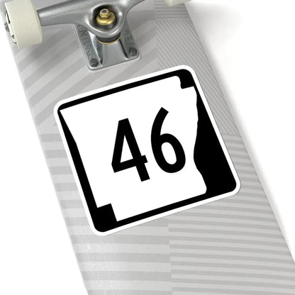 Arkansas 46 (Arkansas) (Road Sign) STICKER Vinyl Kiss-Cut Decal - The Sticker Space