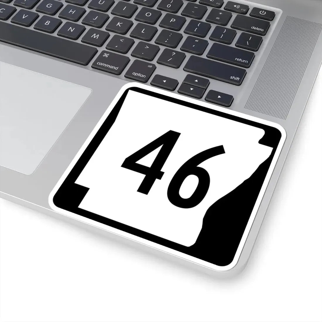 Arkansas 46 (Arkansas) (Road Sign) STICKER Vinyl Kiss-Cut Decal - The Sticker Space