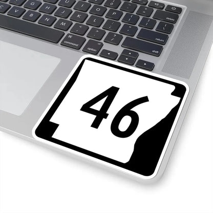 Arkansas 46 (Arkansas) (Road Sign) STICKER Vinyl Kiss-Cut Decal - The Sticker Space