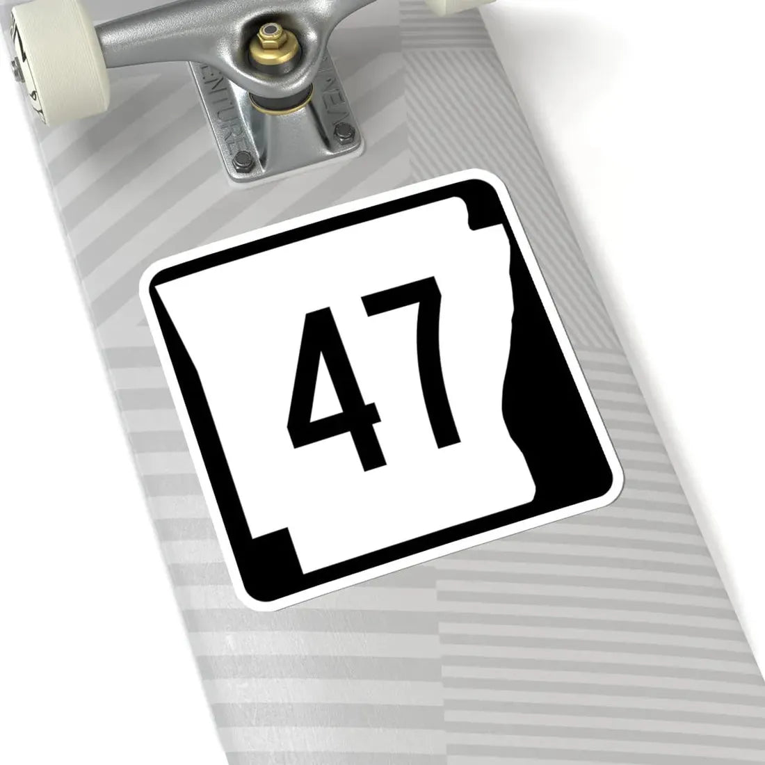 Arkansas 47 (Arkansas) (Road Sign) STICKER Vinyl Kiss-Cut Decal - The Sticker Space