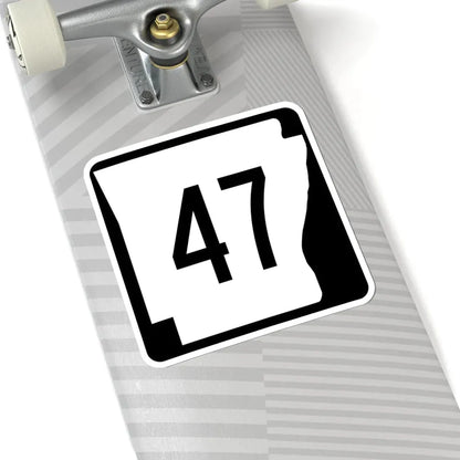 Arkansas 47 (Arkansas) (Road Sign) STICKER Vinyl Kiss-Cut Decal - The Sticker Space