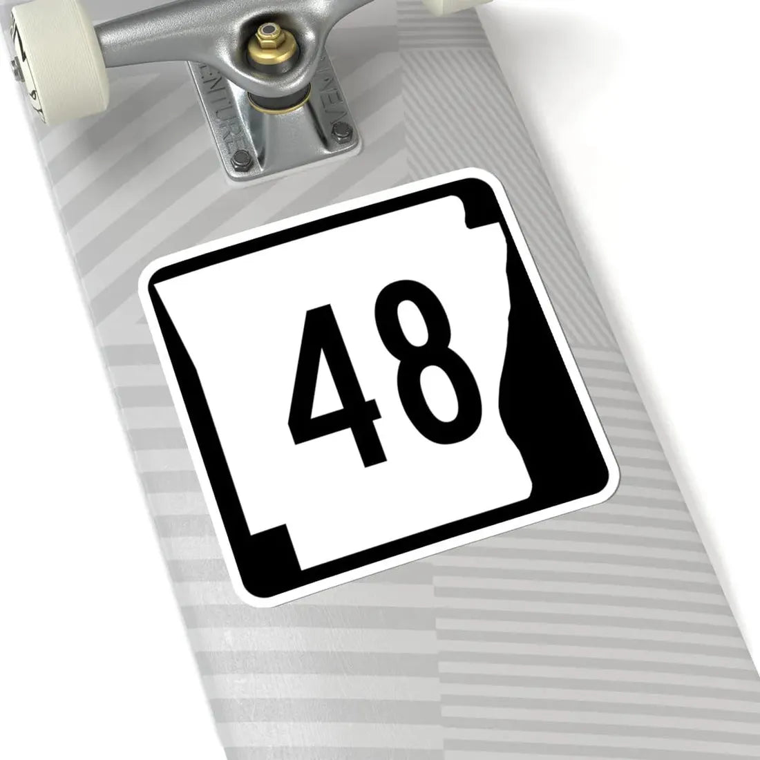 Arkansas 48 (Arkansas) (Road Sign) STICKER Vinyl Kiss-Cut Decal - The Sticker Space