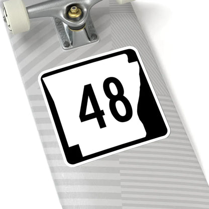Arkansas 48 (Arkansas) (Road Sign) STICKER Vinyl Kiss-Cut Decal - The Sticker Space