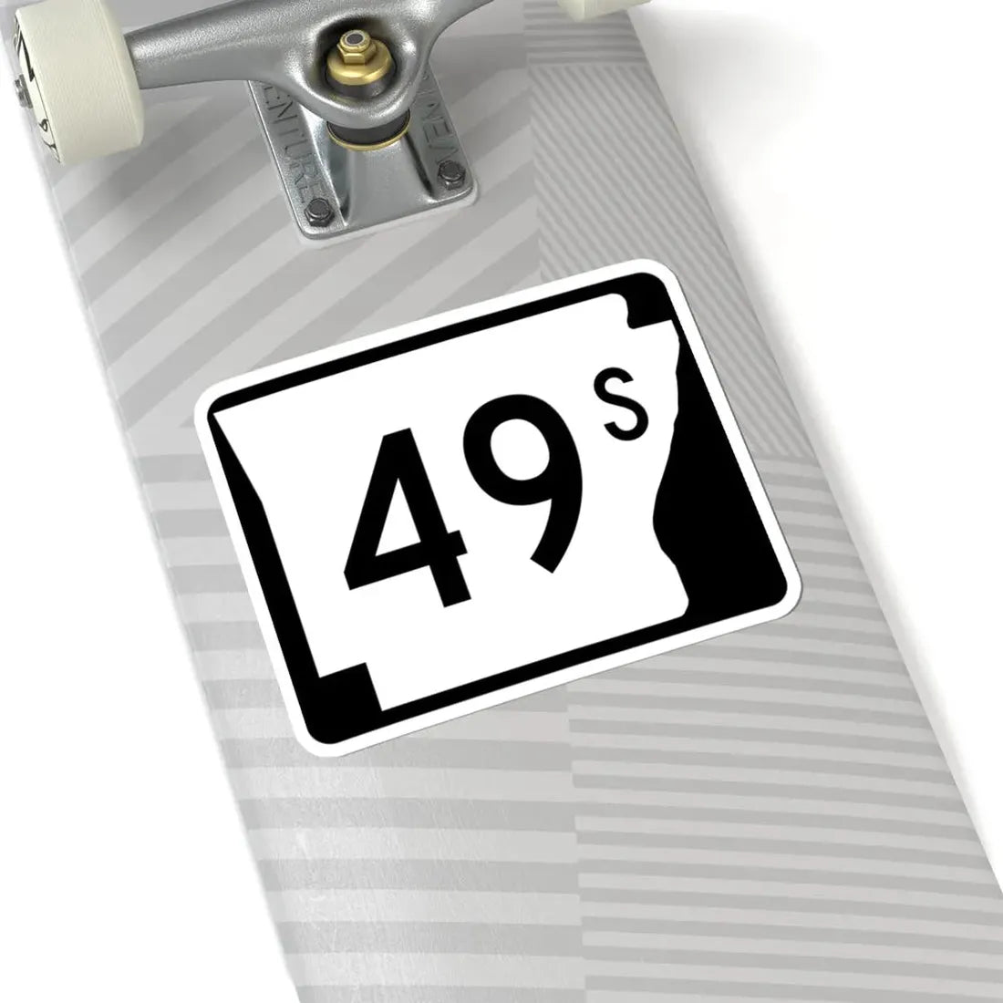 Arkansas 49S (Arkansas) (Road Sign) STICKER Vinyl Kiss-Cut Decal - The Sticker Space